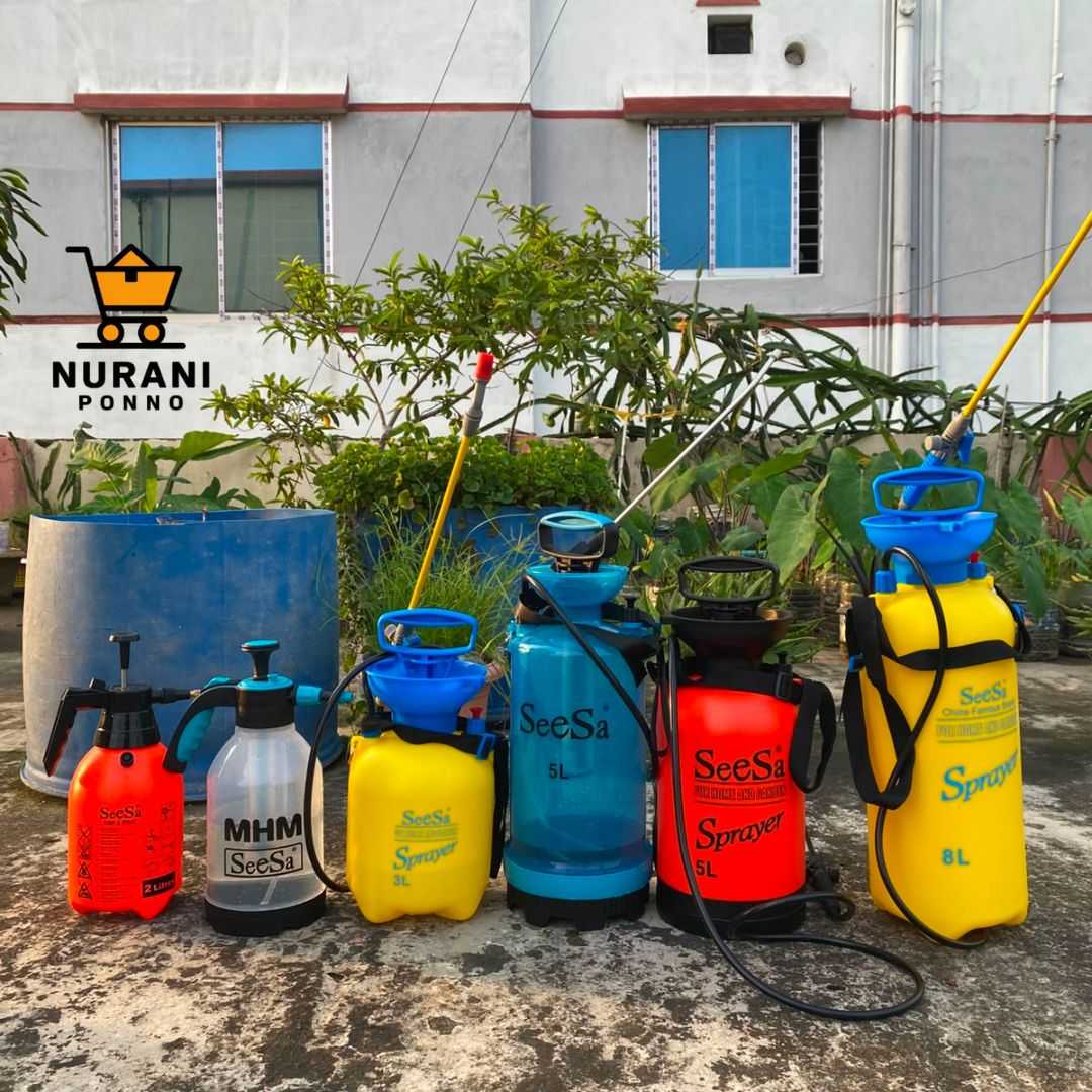 5,Liter,Premium,Seesa,Pressure,Sprayer,(Orange)